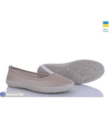Туфлі жіночі на літо (8 пар р.37-42) бежевий  "OLLA"