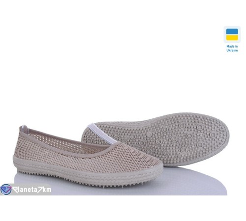 Туфлі жіночі на літо (8 пар р.37-42) бежевий  "OLLA"