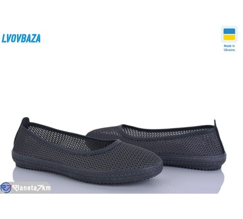 Балетки жіночі на літо (8 пар р.37-42) сірий  "LEOBAZA"