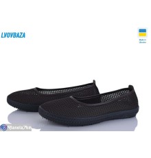 Балетки жіночі на літо (8 пар р.37-42) коричневий  "LEOBAZA"