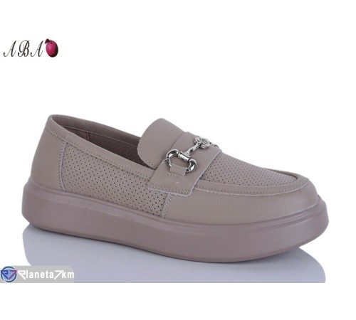 Кросівки жіночі на літо (8 пар р.37-41) коричневий  "Aba"