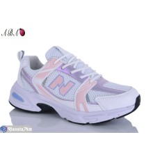 Кросівки жіночі на весну/осінь (8 пар р.36-41) білий  "Aba"