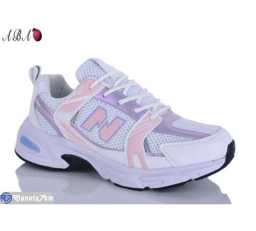 Кросівки жіночі на весну/осінь (8 пар р.36-41) білий  "Aba"