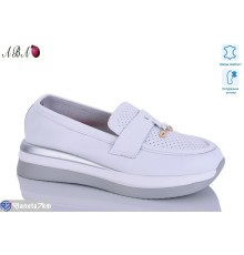 Туфлі жіночі на весну/осінь (8 пар р.36-41) білий  "Aba"