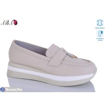 Туфлі жіночі на весну/осінь (8 пар р.36-41) бежевий  "Aba"