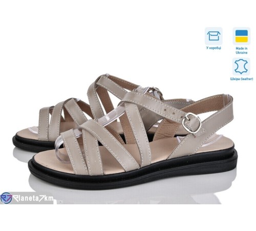 Босоніжки жіночі на літо (6 пар р.36-40) коричневий  "Linda"