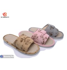 Тапки жіночі на весну/осінь (12 пар р.36-41) мікс  "SCARRHETT"