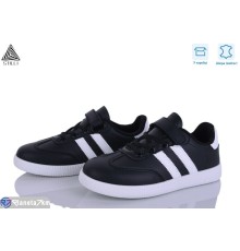 Дитячі кросівки на весну/осінь (8 пар р.32-37) чорний  "STILUS"