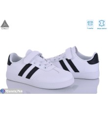 Дитячі кросівки на весну/осінь (8 пар р.32-37) білий  "STILUS"