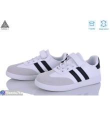 Дитячі кросівки на весну/осінь (8 пар р.32-37) білий  "STILUS"