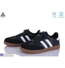 Дитячі кросівки на весну/осінь (8 пар р.32-37) чорний  "STILUS"