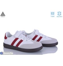 Дитячі кросівки на весну/осінь (8 пар р.32-37) білий  "STILUS"