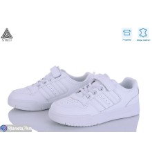 Дитячі кросівки на весну/осінь (8 пар р.32-37) білий  "STILUS"
