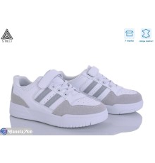 Дитячі кросівки на весну/осінь (8 пар р.32-37) білий  "STILUS"