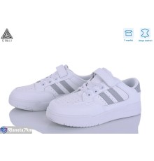 Дитячі кросівки на весну/осінь (8 пар р.32-37) білий  "STILUS"