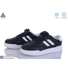 Дитячі кросівки на весну/осінь (8 пар р.32-37) чорний  "STILUS"