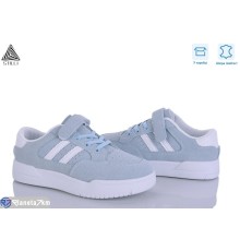 Дитячі кросівки на весну/осінь (8 пар р.32-37) блакитний  "STILUS"