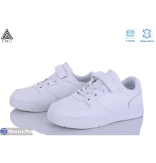 Дитячі кросівки на весну/осінь (8 пар р.32-37) білий  "STILUS"