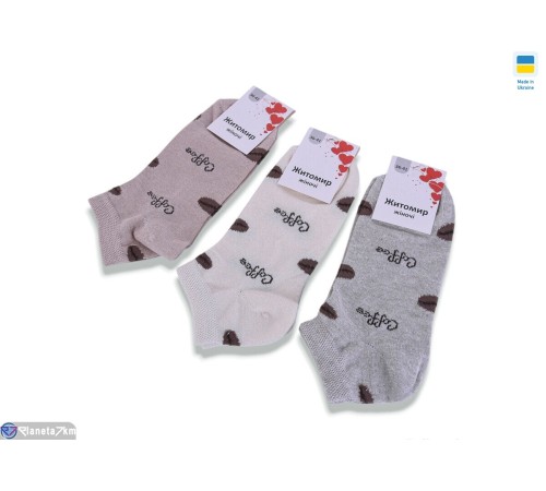 Жіночі шкарпетки на весну/осінь (12 шт. р.сетка 36-41) мікс  "VERONIKA"