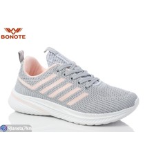 Кросівки жіночі на весну/осінь (8 пар р.36-41) сірий  "Bonote"