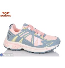 Кросівки жіночі на весну/осінь (8 пар р.36-41) рожевий  "Bonote"