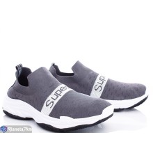 Кросівки чоловічі на весну/осінь (8 пар р.41-46) сірий  "DEVER"