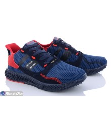 Кросівки чоловічі на весну/осінь (8 пар р.41-46) синій  "DEVER"