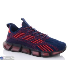 Кросівки чоловічі на літо (8 пар р.41-46) синій  "DEVER"