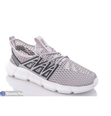 Кросівки чоловічі на літо (8 пар р.41-45) сірий  "DEVER"