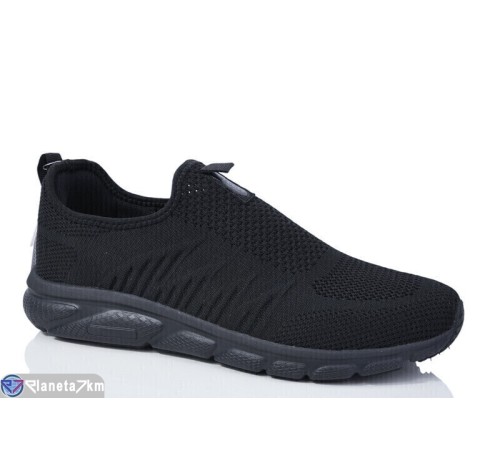 Кросівки чоловічі на літо (8 пар р.41-46) чорний  "DEVER"