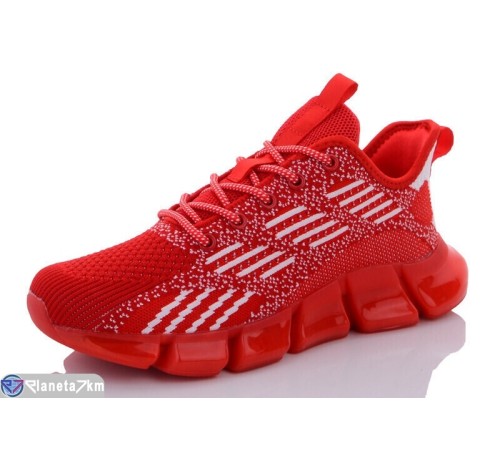 Кросівки жіночі на літо (8 пар р.36-41) червоний  "DEVER"