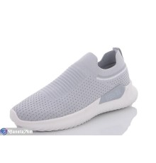 Кросівки жіночі на літо (8 пар р.36-41) сірий  "DEVER"