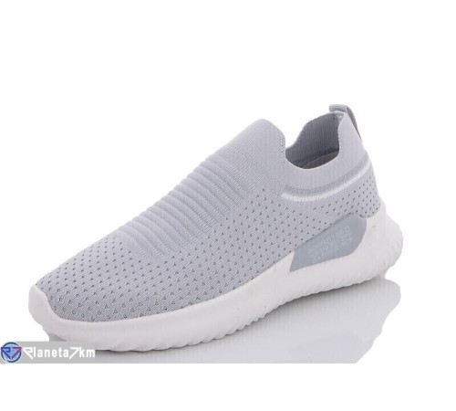 Кросівки жіночі на літо (8 пар р.36-41) сірий  "DEVER"