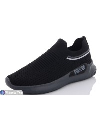 Кросівки жіночі на літо (8 пар р.36-41) чорний  "DEVER"