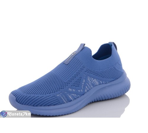 Кросівки жіночі на літо (8 пар р.36-41) синій  "DEVER"