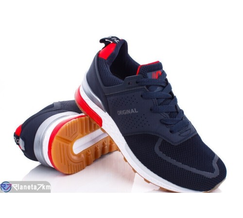 Кросівки чоловічі на весну/осінь (8 пар р.41-46) синій  "DEMAVEER"