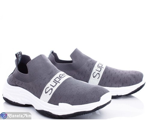 Кросівки чоловічі на весну/осінь (8 пар р.41-46) сірий  "DEMAVEER"