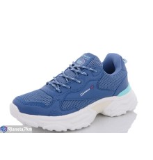 Кросівки жіночі на весну/осінь (8 пар р.36-41) синій  "DEMAVEER"