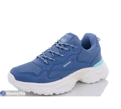 Кросівки жіночі на весну/осінь (8 пар р.36-41) синій  "DEMAVEER"