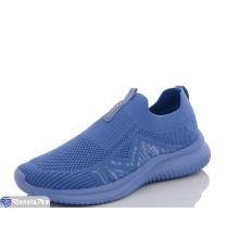 Кросівки жіночі на літо (8 пар р.36-41) синій  "DEMAVEER"