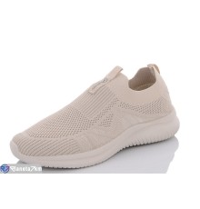 Кросівки жіночі на літо (8 пар р.36-41) бежевий  "DEMAVEER"