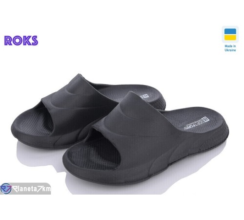 Шлепки жіночі на літо (8 пар р.36-40) чорний  "Roks"