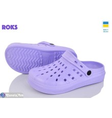 Кроки жіночі на літо (6 пар р.36-40) фіолетовий  "Roks"