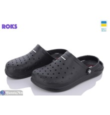 Кроки чоловічі на літо (8 пар р.40-45) чорний  "Roks"