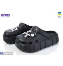 Кроки жіночі на літо (6 пар р.36-40) чорний  "Roks"