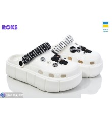 Кроки жіночі на літо (6 пар р.36-40) білий  "Roks"