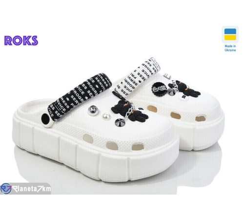 Кроки жіночі на літо (6 пар р.36-40) білий  "Roks"