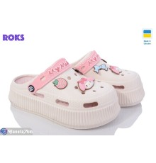 Кроки жіночі на літо (8 пар р.36-40) бежевий  "Roks"