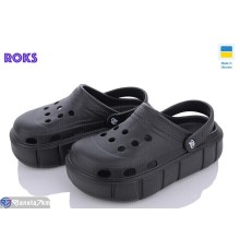 Кроки жіночі на літо (6 пар р.36-40) чорний  "Roks"