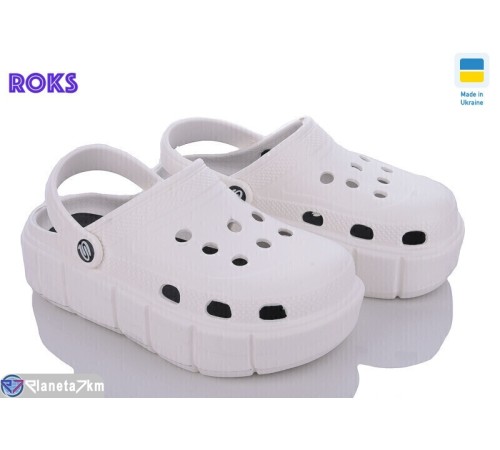 Кроки жіночі на літо (6 пар р.36-40) білий  "Roks"